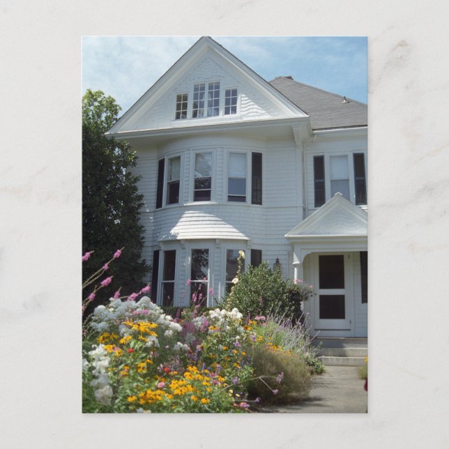 Carte postale personnalisée Edgartown Hotel Summer (Devant)