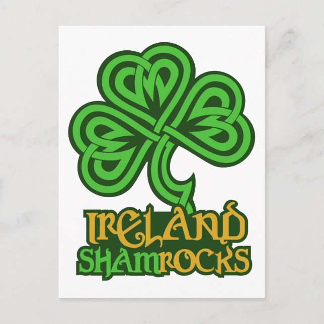 Carte postale personnalisée Irlande (Devant)