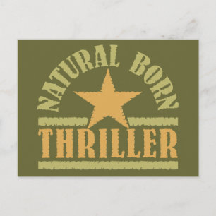Carte postale personnalisée Natural Born Thriller