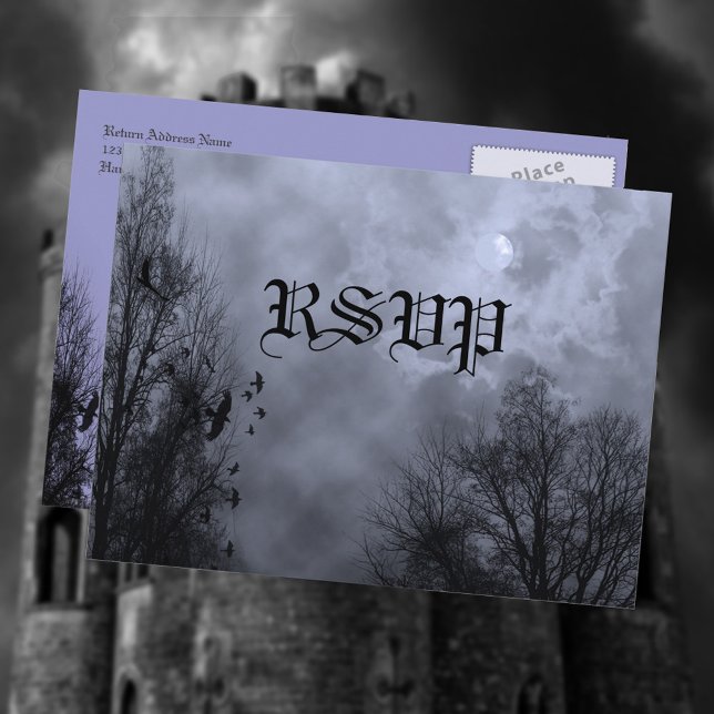 Carte postale personnalisée RSVP Hauné Sky Blue Mi (Créateur téléchargé)