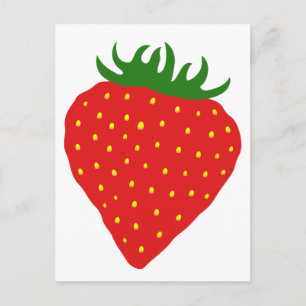 Carte postale personnalisée Simply Straberry