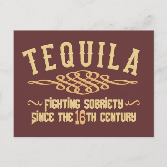Carte postale personnalisée TEQUILA (Devant)