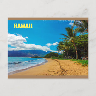 Carte Postale Personnaliser Aloha Hawaii Tropical
