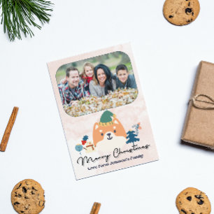 Carte postale personnaliser de Noël