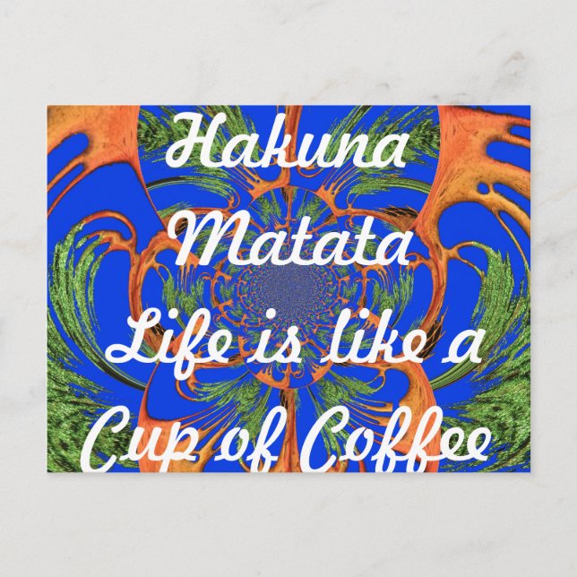 Carte Postale Personnaliser de vie (Devant)