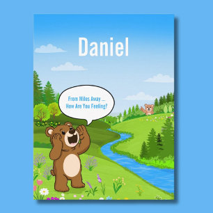 Carte Postale Personnaliser depuis des kilomètres pour un prompt