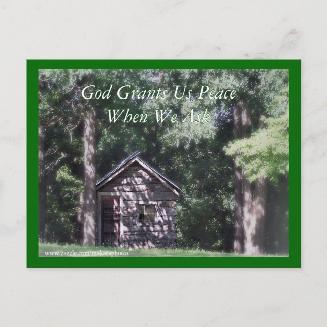 Carte Postale Personnaliser pacifiqueEncouragingCard (Devant)