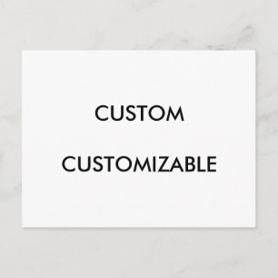 Carte Postale Personnaliser personnalisable vide personnalisé