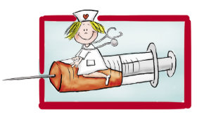 Cartes De Vœux Infirmiere Humoristique Zazzle Fr