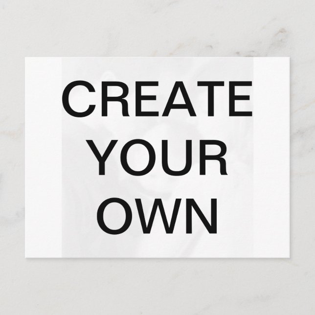 Carte Postale Personnalisez le vôtre (Devant)