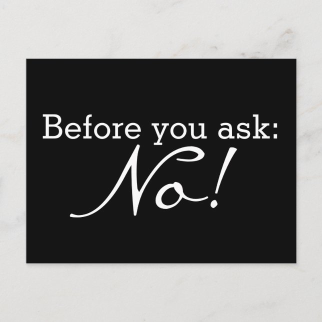 Carte Postale Personnalisez votre dicton drôle ou votre sagesse (Devant)