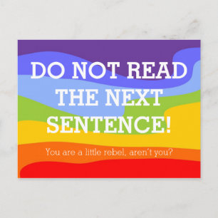 Carte Postale Personnalisez votre dicton drôle ou votre sagesse