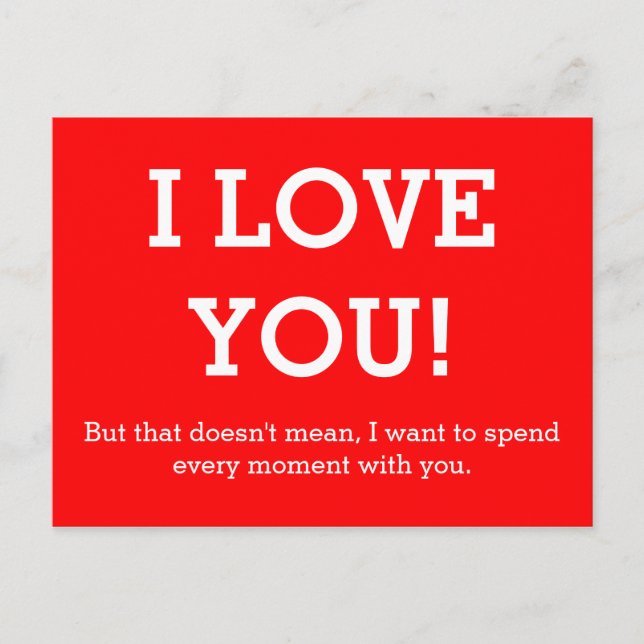 Carte Postale Personnalisez votre dicton drôle ou votre sagesse (Devant)