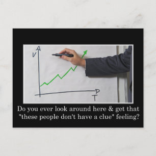 Carte Postale Personne ici ne sait ce qu'ils font