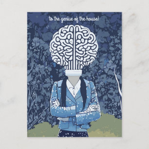 Carte Postale Personne intelligente