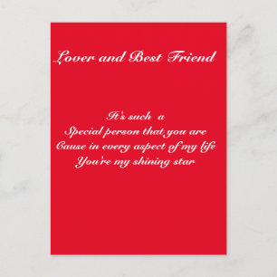 Carte Postale Personne spéciale