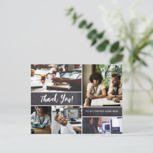 Carte Postale Personnel de l'entreprise personnalisé Collage pho