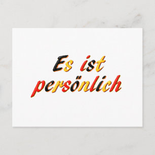 Carte postale personnelle