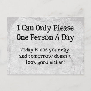 Carte Postale Personnes Agréables