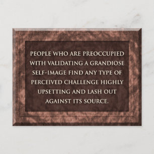 Carte postale Personnes Toxiques