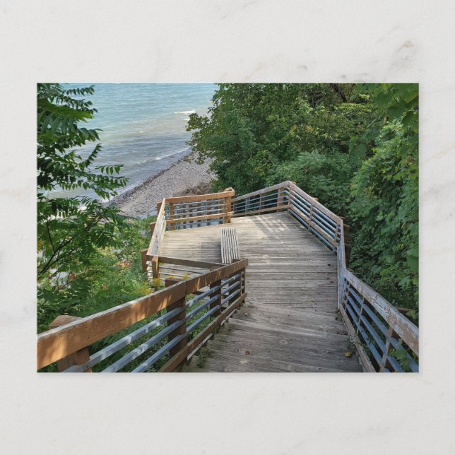 Carte Postale perspective du Michigan (Devant)