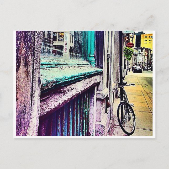 Carte Postale Perspective vieux-Montréal (Devant)