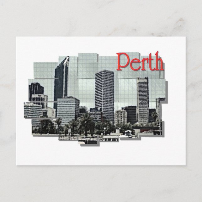 Carte Postale Perth (Devant)
