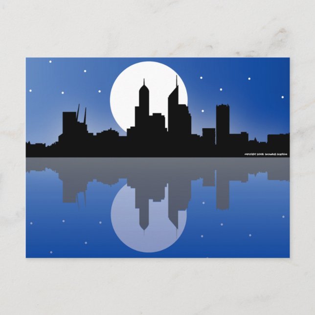 Carte postale Perth Western Australia Cityscape (Devant)