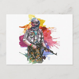 Carte Postale Peshmerga Freedom Warrior.png