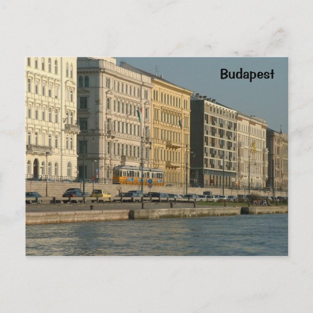 Carte Postale Pest et le Danube (Devant)