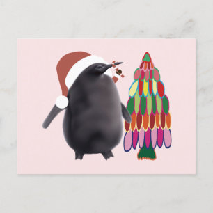 Carte Postale Pesto Penguin Noël #5