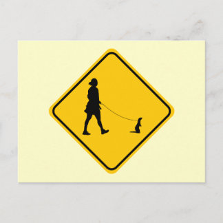 Carte Postale Pet Ferret Crossing