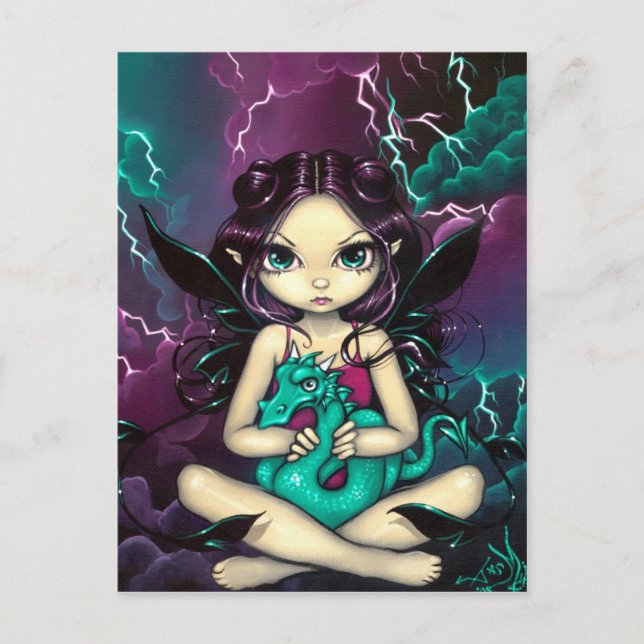 Carte postale "Pet Storm Dragon" (Devant)