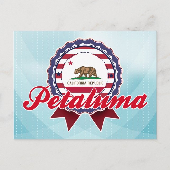 Carte Postale Petaluma, CA (Devant)