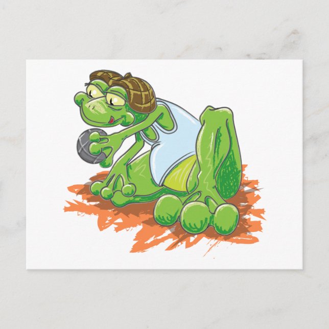 Carte Postale Pétanque (Devant)