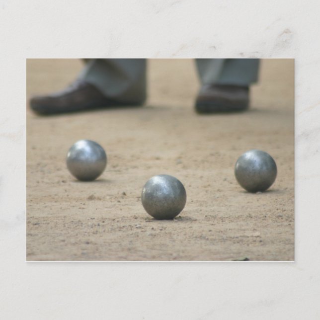Carte Postale Petanque en Provence (Devant)