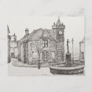 Carte Postale Peter Pan Statue Kirriemuir Écosse 2007