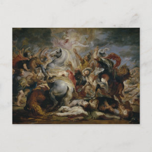 Carte Postale Peter Paul Rubens - La mort de Décius Mus