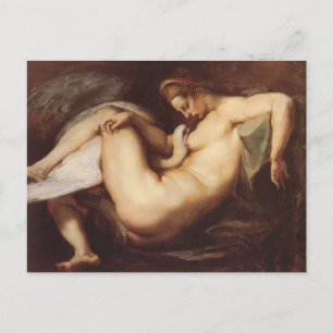 Carte Postale Peter Paul Rubens - Leda et le cygne