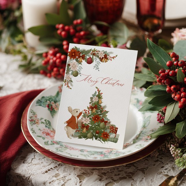 Carte Postale Peter Rabbit Noël (Créateur téléchargé)