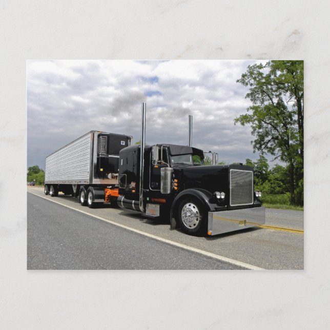 Carte postale Peterbilt 379 de Faber (Devant)