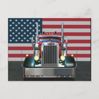 Carte Postale Peterbilt américain