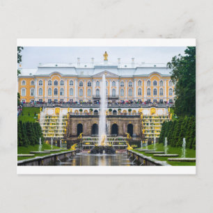 Carte Postale Peterhof Palais et jardins St Petersburg Russie