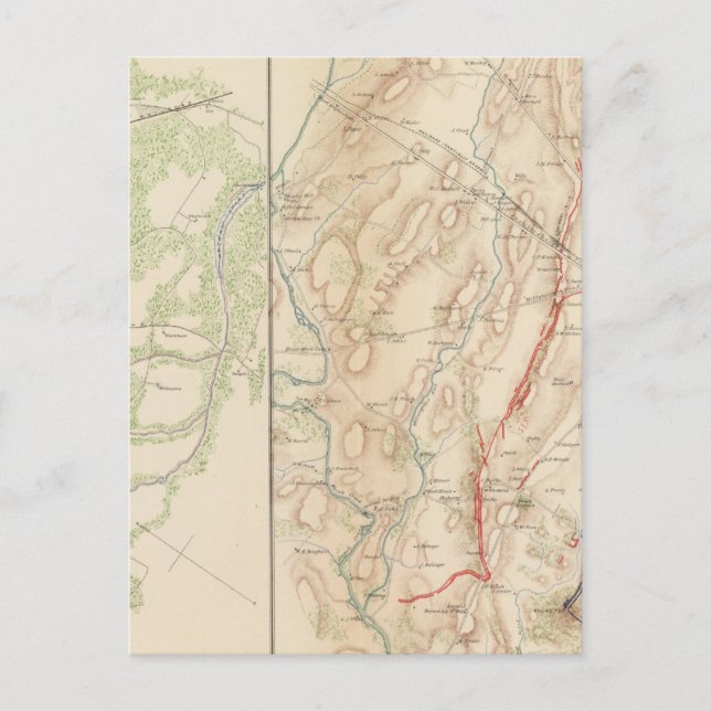 Carte Postale Pétersbourg, Gettysburg (Devant)