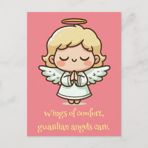 Carte Postale Petit ange priant