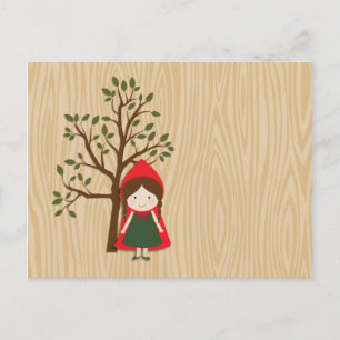 Carte Postale Petit Chaperon Rouge