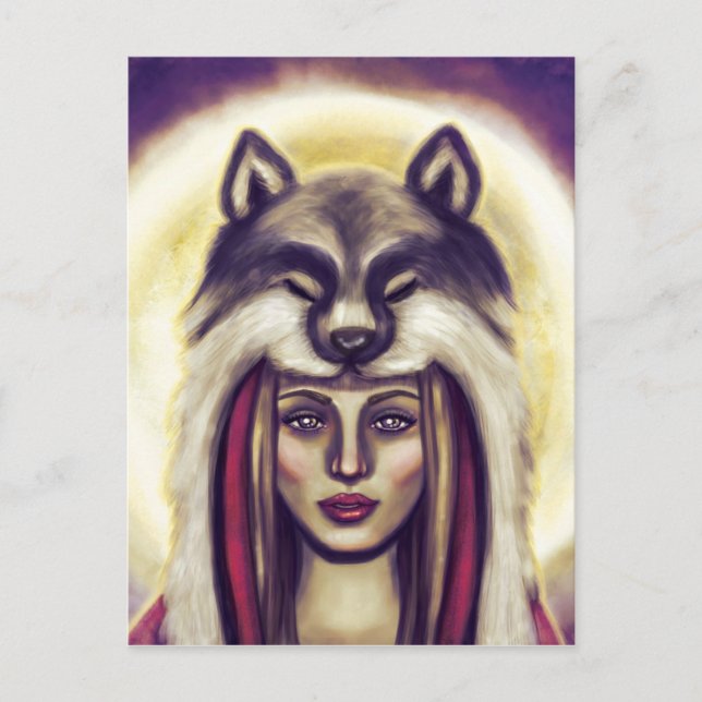 Carte Postale Petit Chaperon Rouge (Devant)