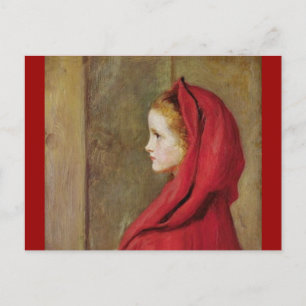 Carte Postale Petit chaperon rouge par John Everett Millais