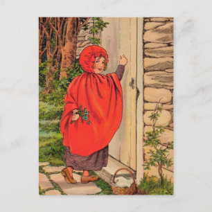 Carte Postale Petit chaperon rouge Vintage