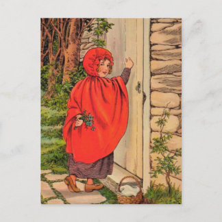 Carte Postale Petit chaperon rouge Vintage